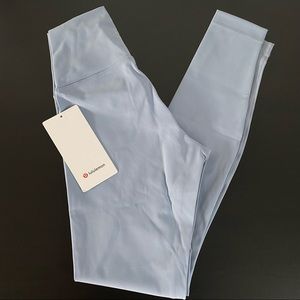 Lululemon Chambray Wunder Under HR Tight 28” Luxtreme Size 6